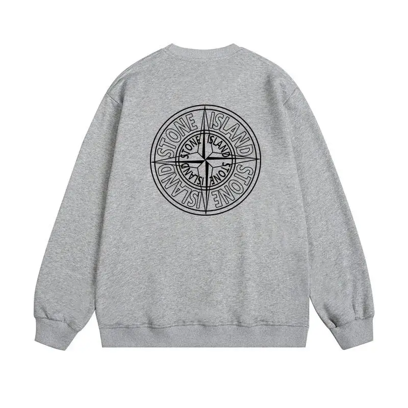 Stone Island Compass Logo Sweatshirt - White — foto 4 de 6