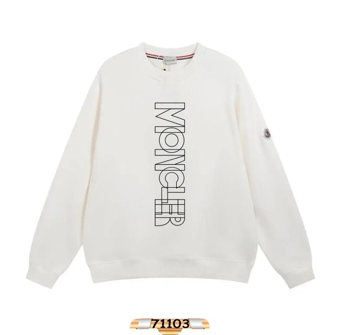 Moncler Men's Black Logo Sweatshirt with Gift Bag — foto 3 de 6