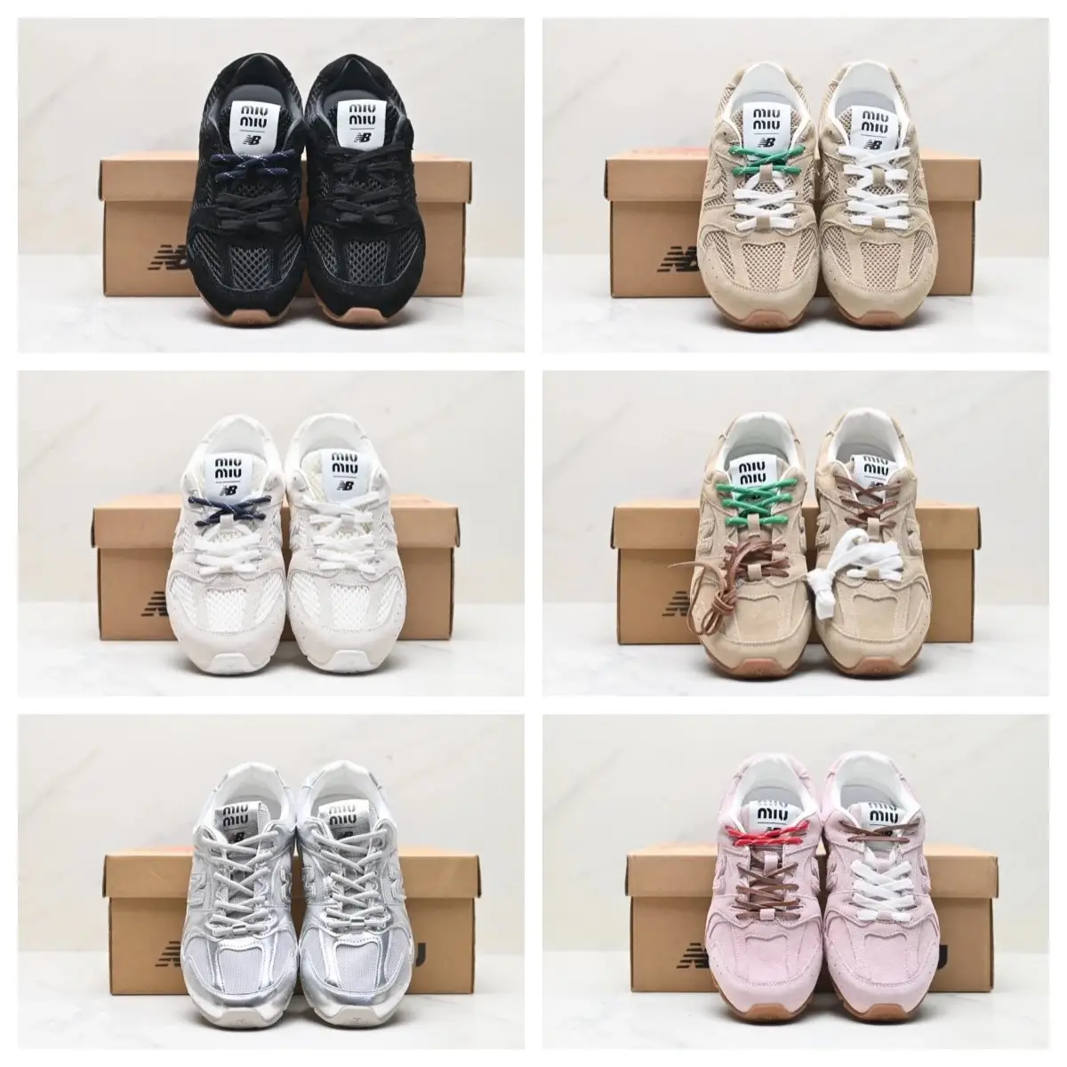 New Balance x Miu Miu 530 Sneakers