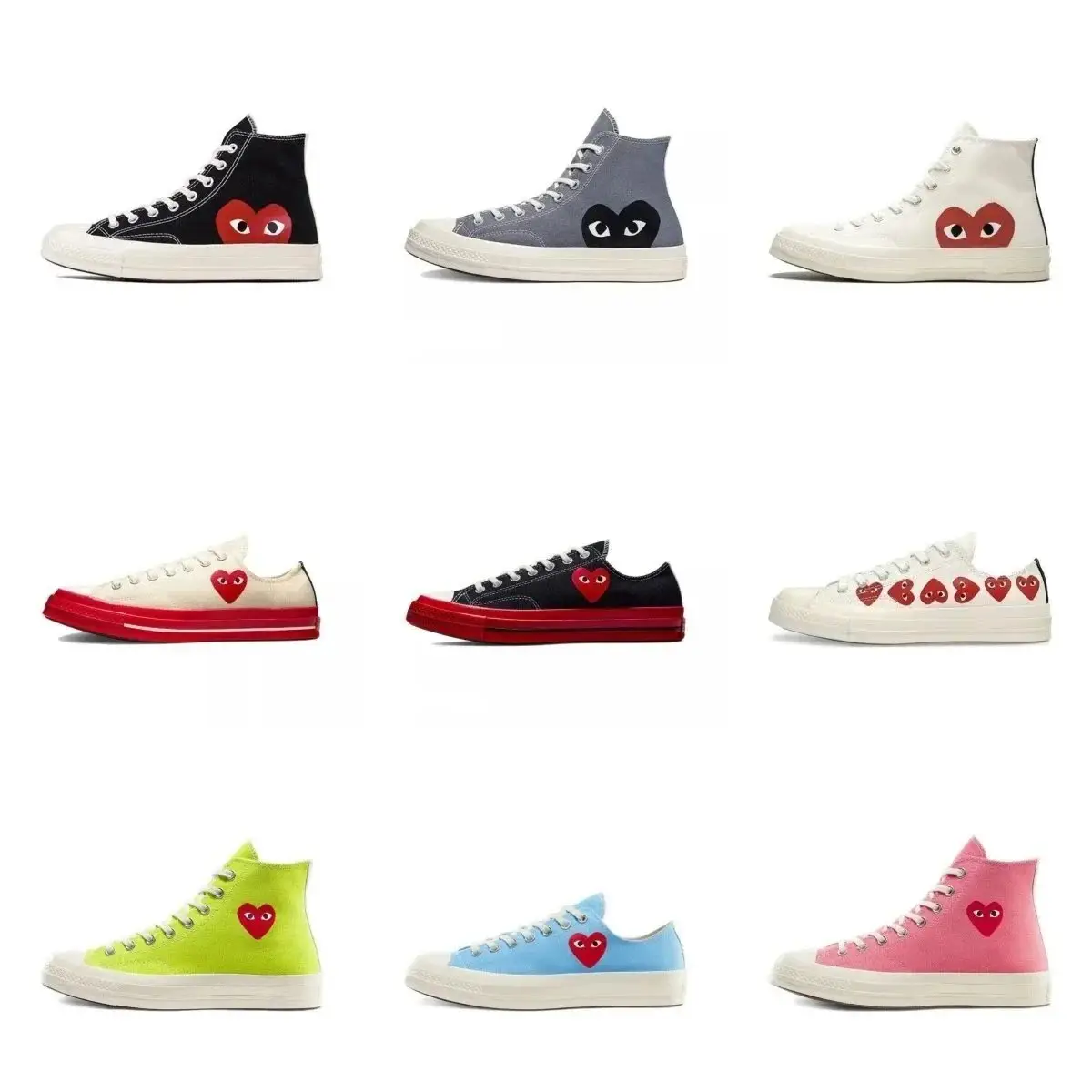 Converse & CDG Play (20 styles)