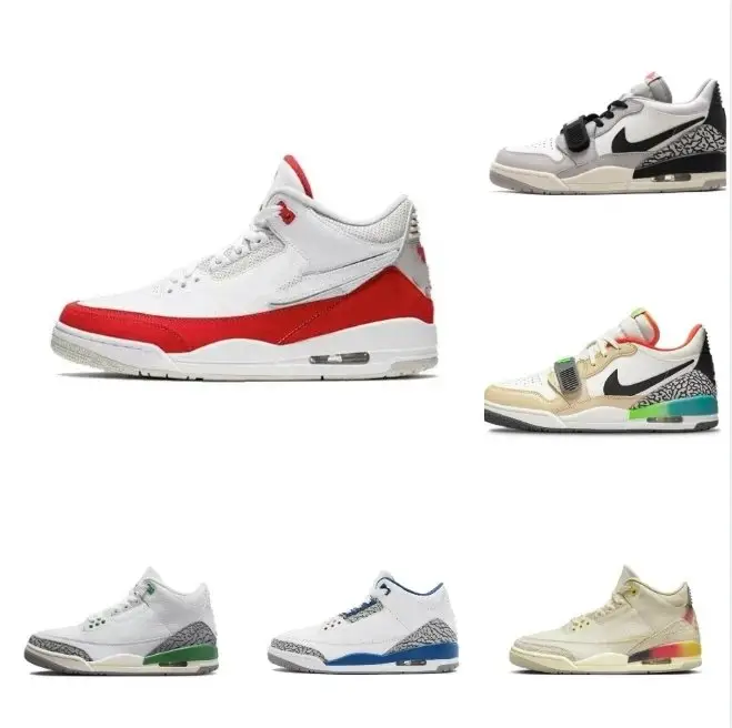 Nike Air Jordan 3 Retro Sneakers [UNC]
