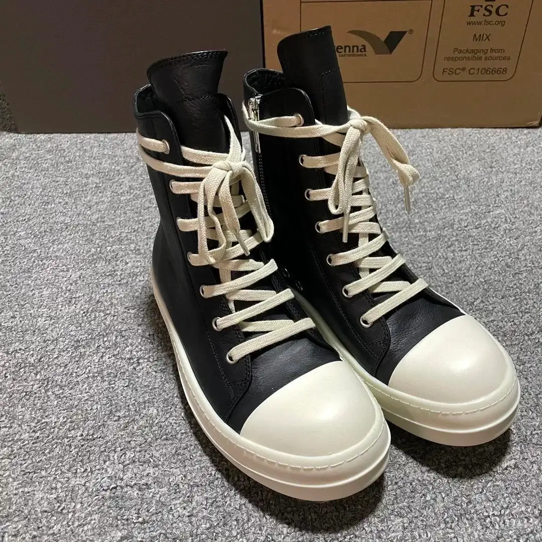 Rick Owens Geobasket High-Top Sneakers — foto 3 de 6