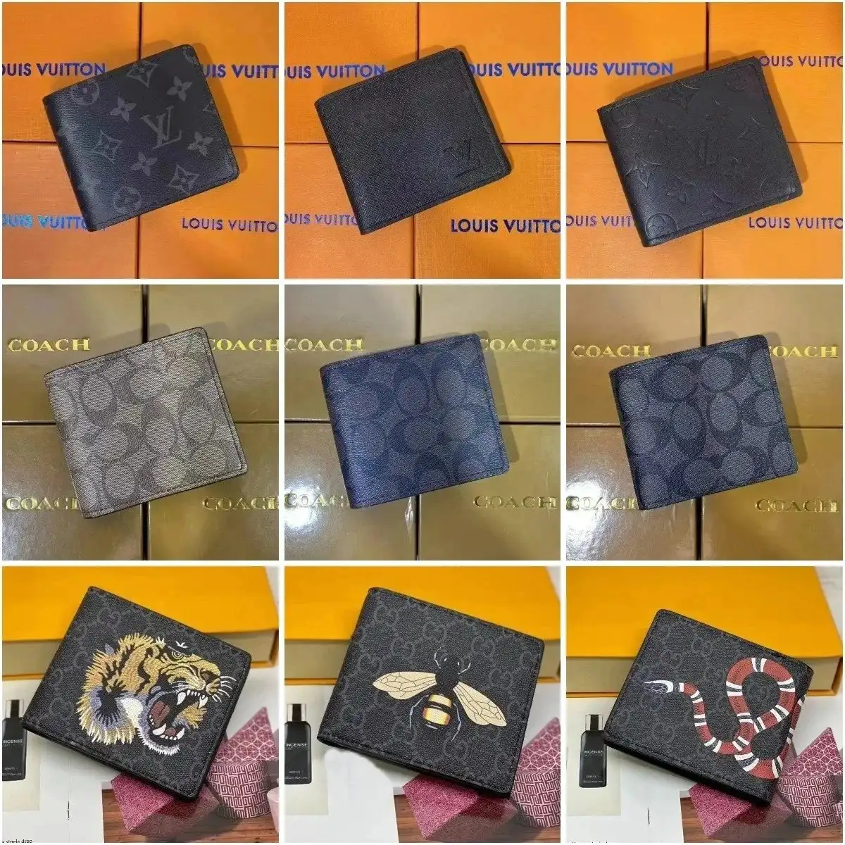 Louis Vuitton Wallet (39 styles)