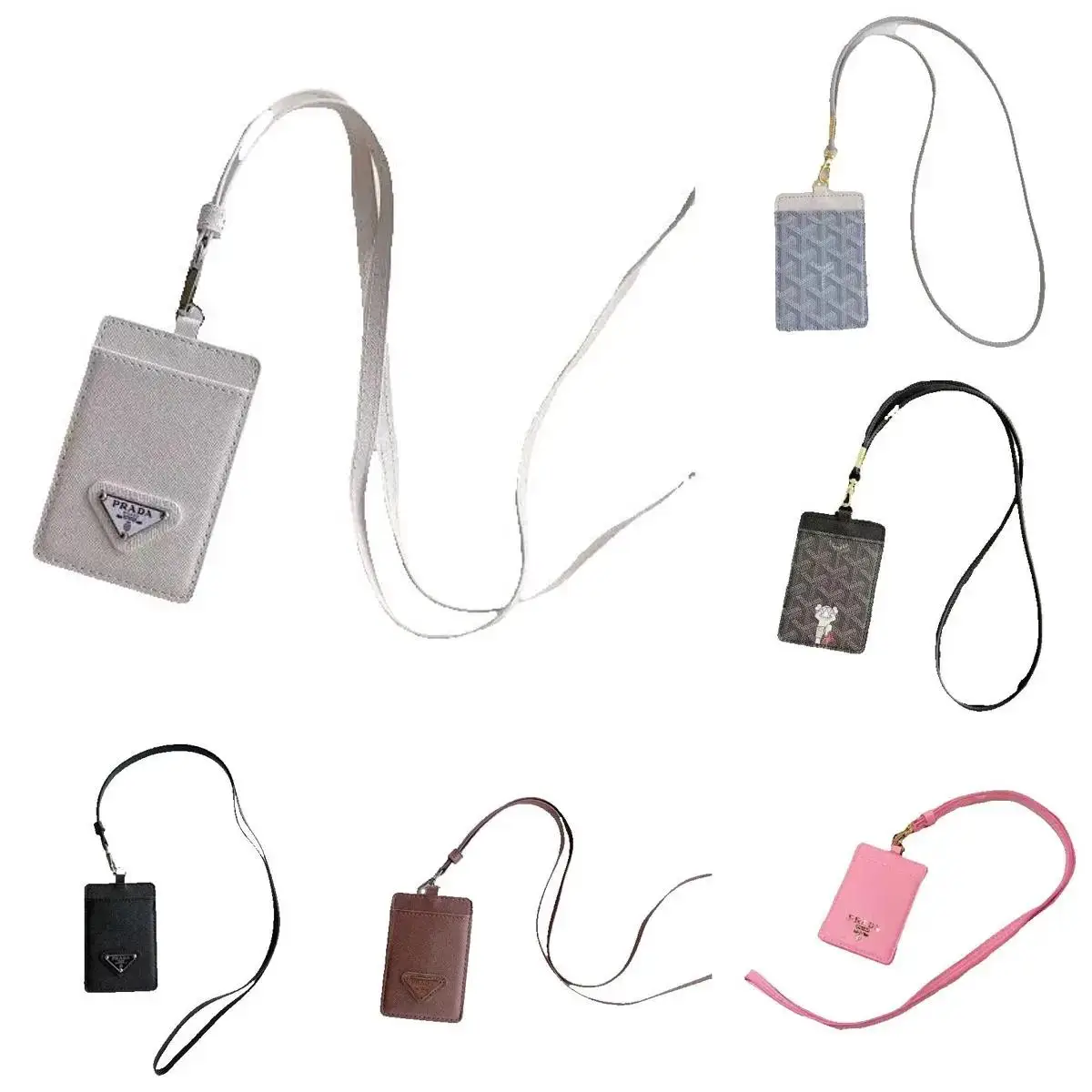 Prada GG Supreme Lanyard Card Holder [35 styles]