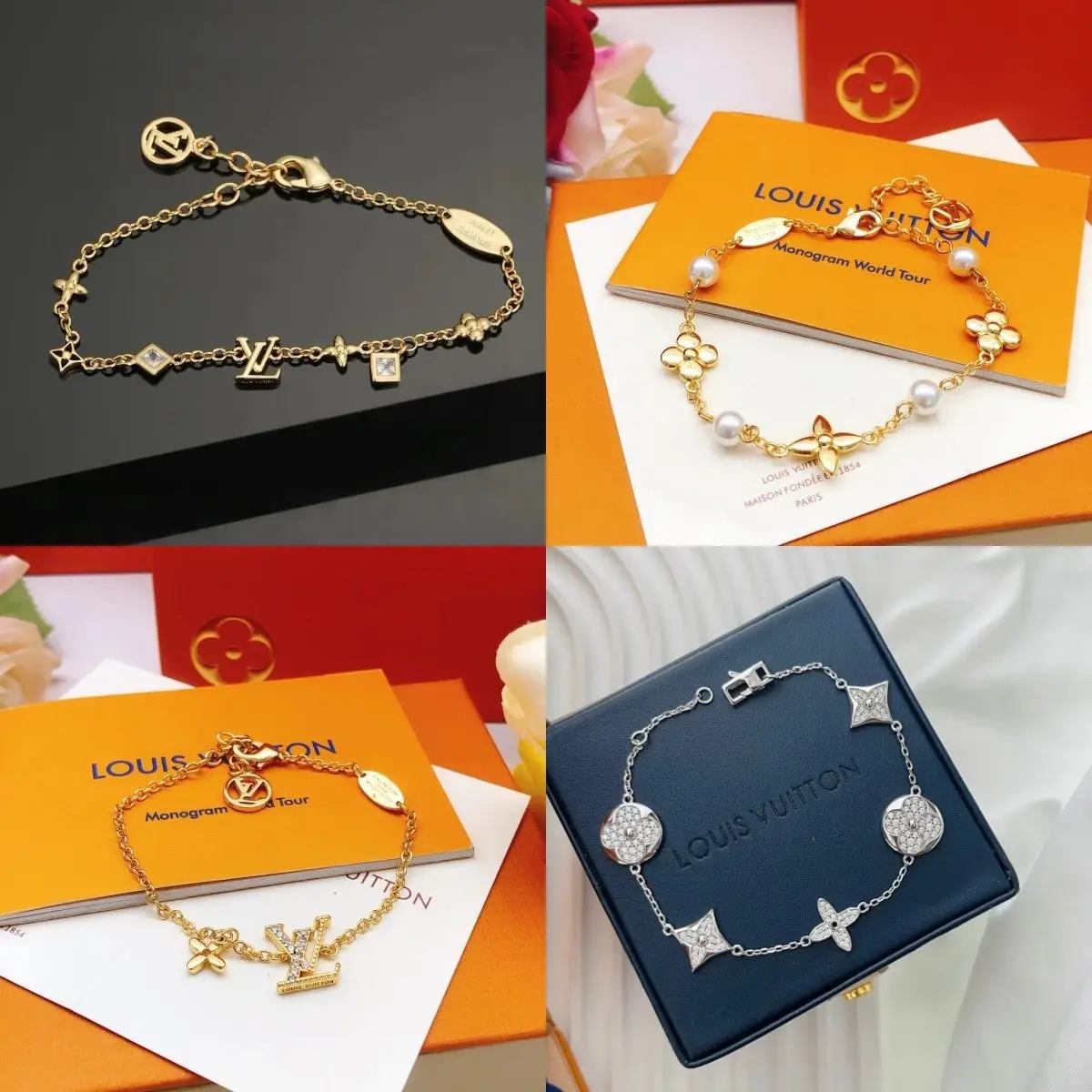 Louis Vuitton Monogram World Tour Bracelet