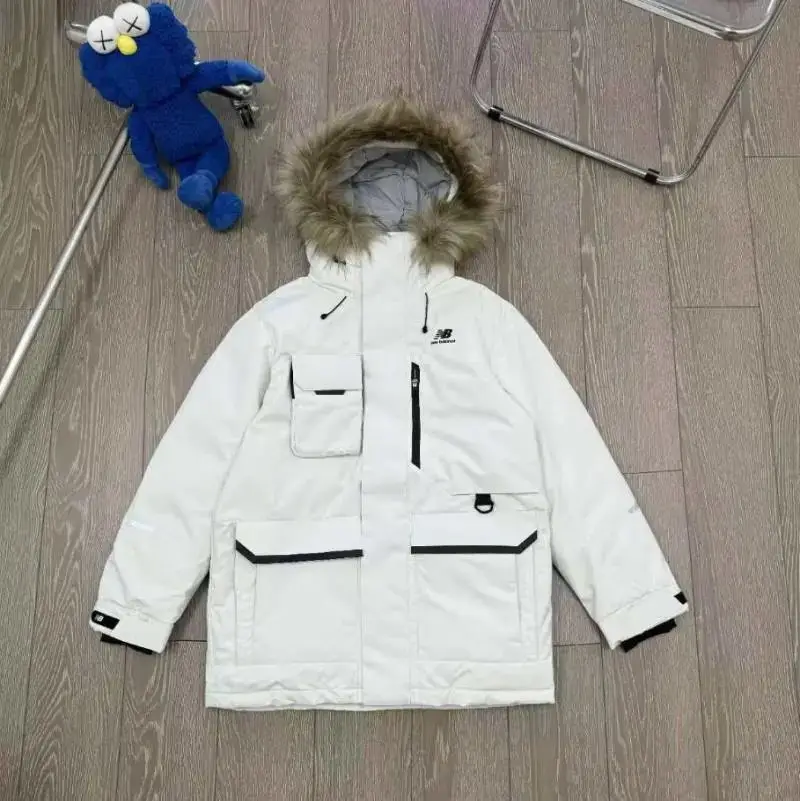 New Balance Puffer Jacket [White & Black] — foto 5 de 6