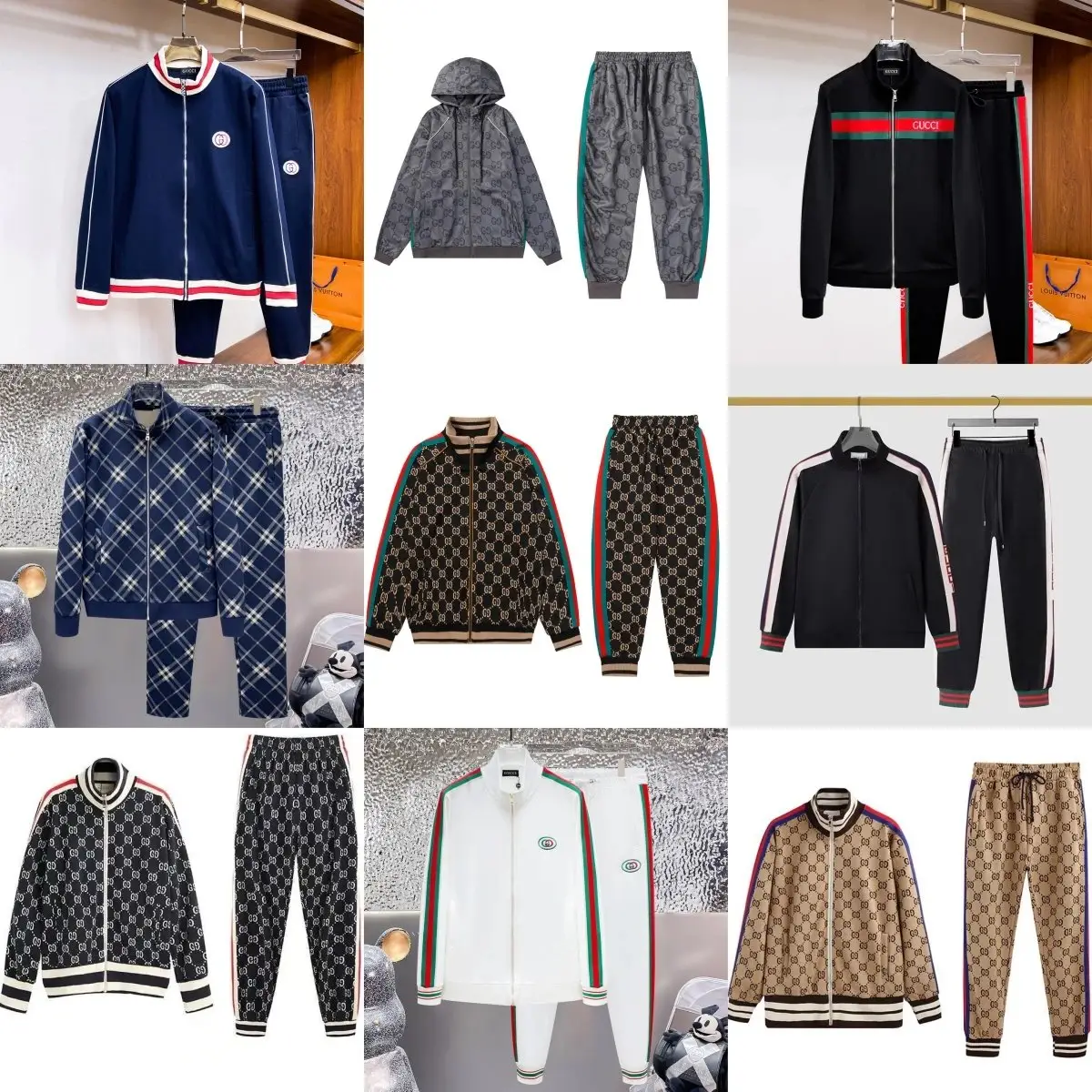 GUCCI GG Supreme Tracksuit [28 styles]