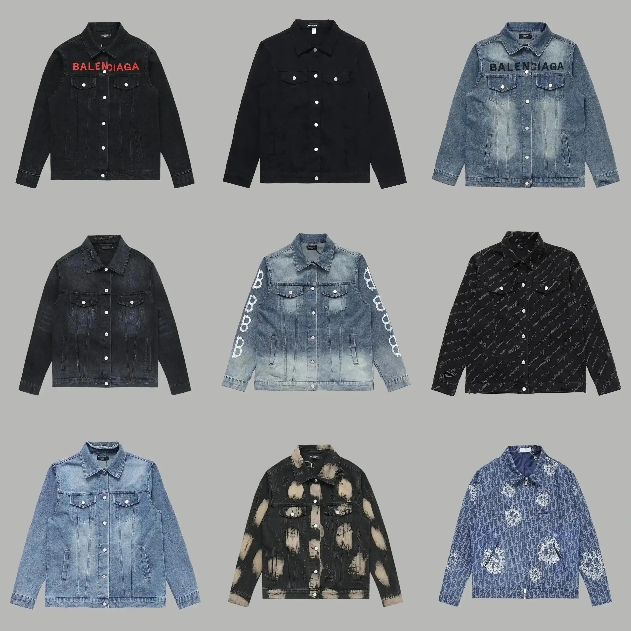 Balenciaga Denim Jacket [25 styles]
