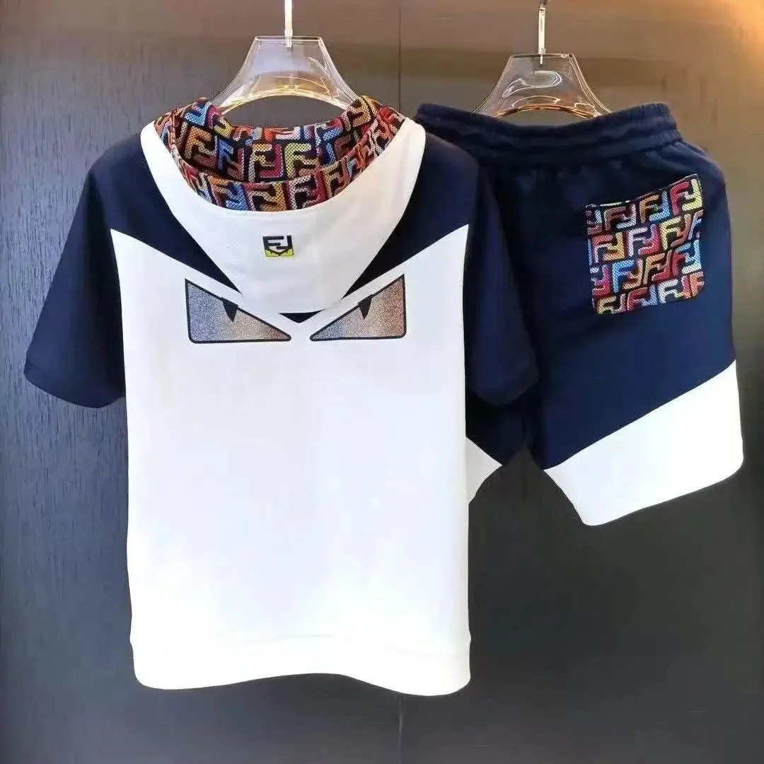 Fendi Monster Eyes T-Shirt/Shorts Set [40 styles]