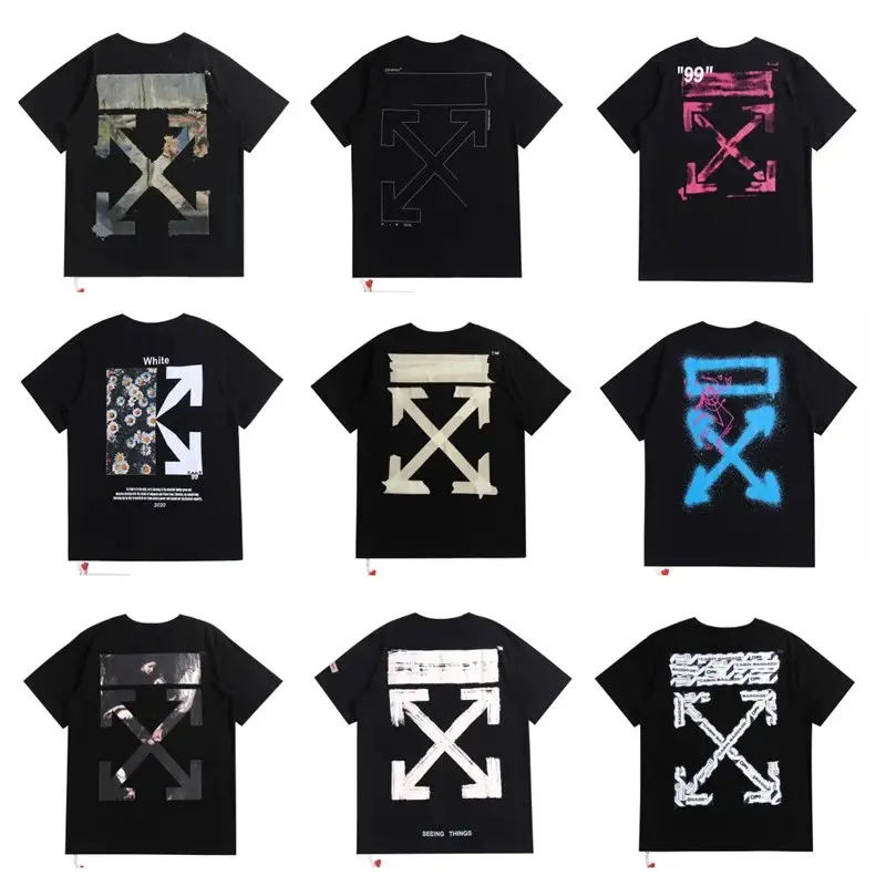 Off-White Arrow Print T-Shirts [9 Styles]
