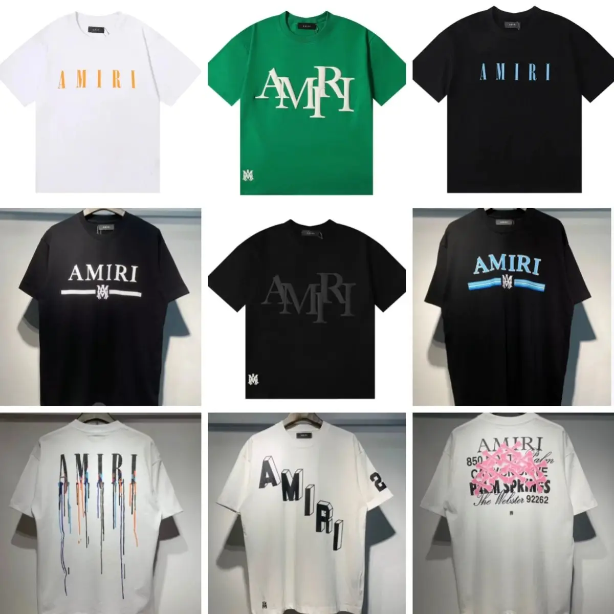Amiri Logo T-Shirt [9 Styles]