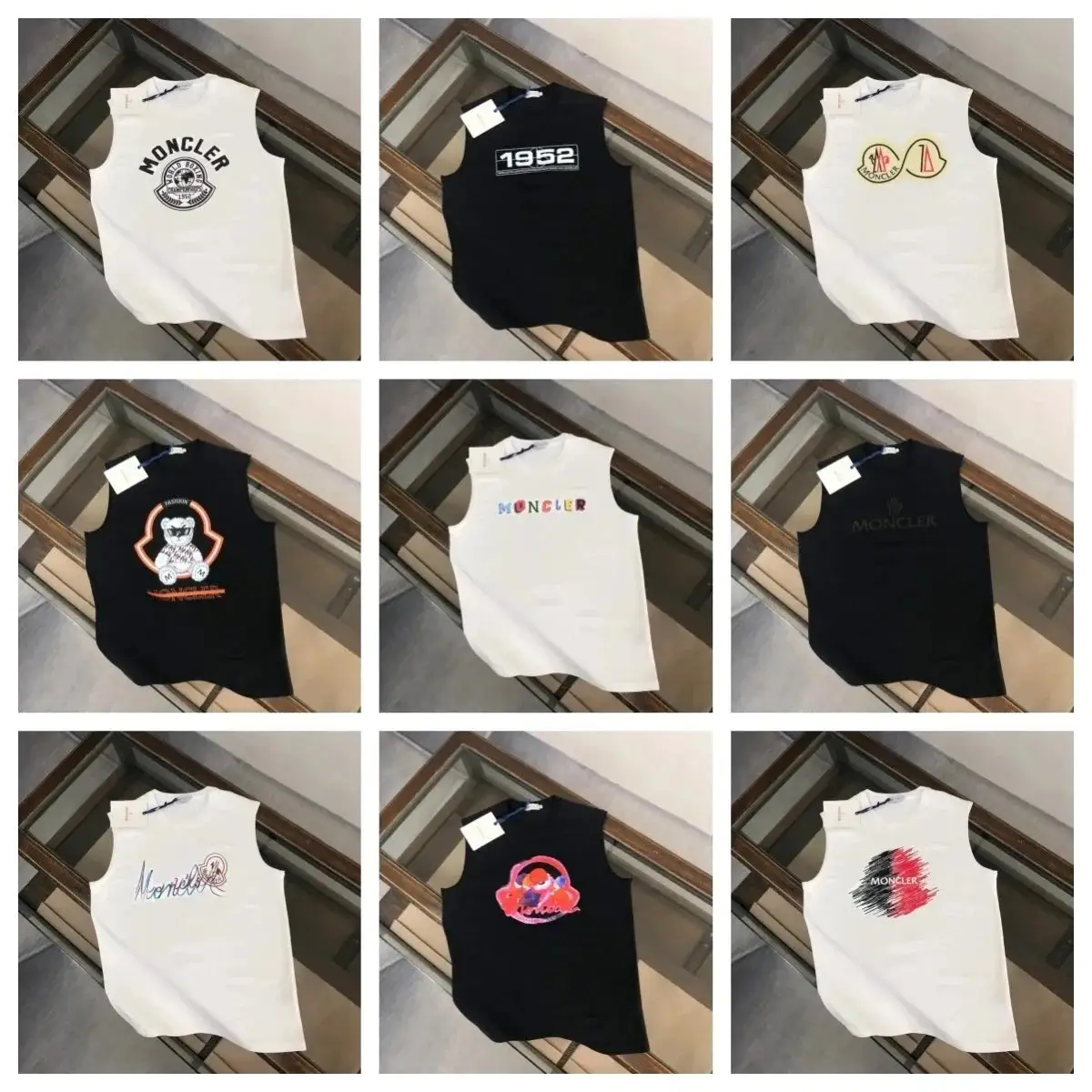 Moncler Graphic Sleeveless Vest [40 styles]