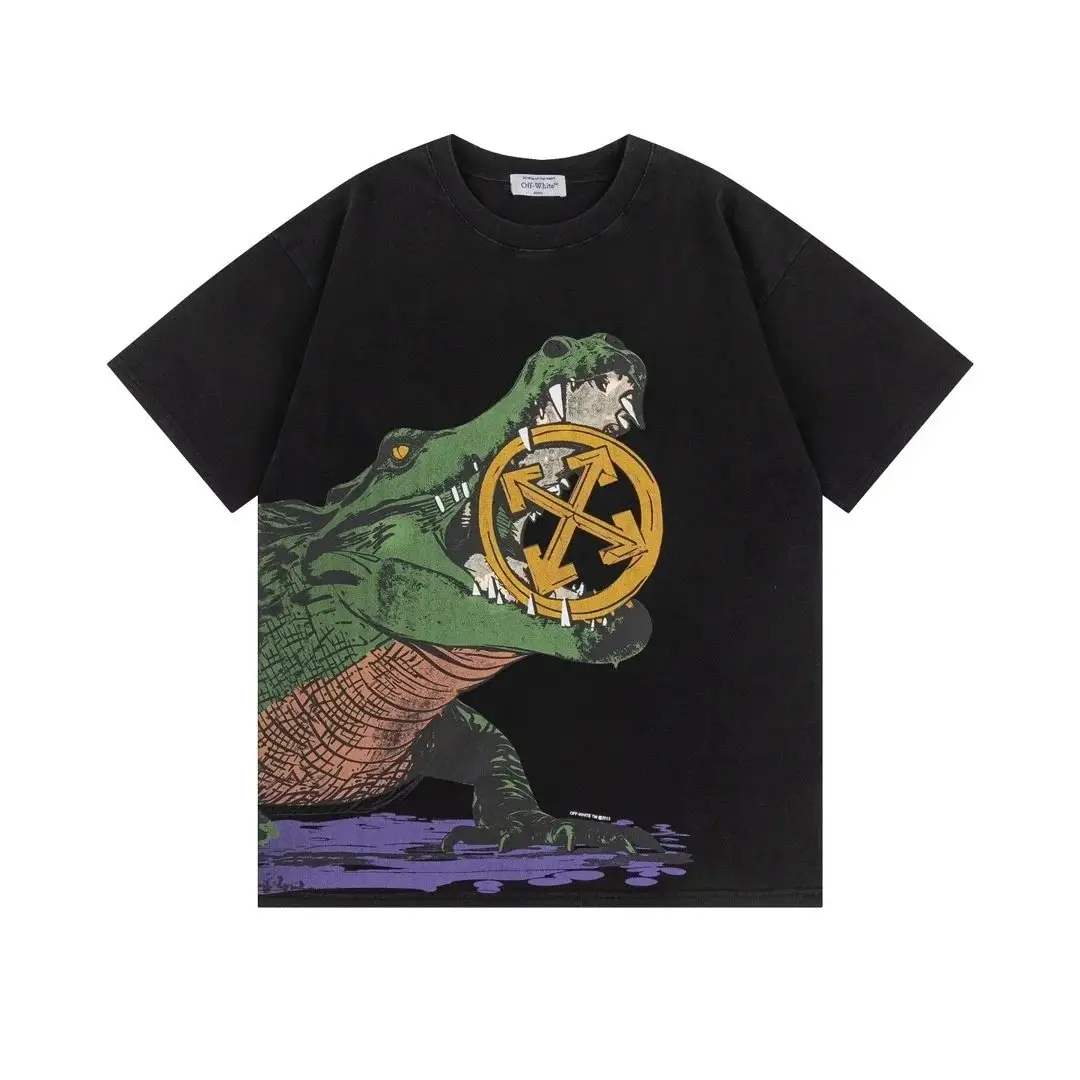 OFF White Crocodile Print T-Shirt [23 styles] — foto 4 de 6