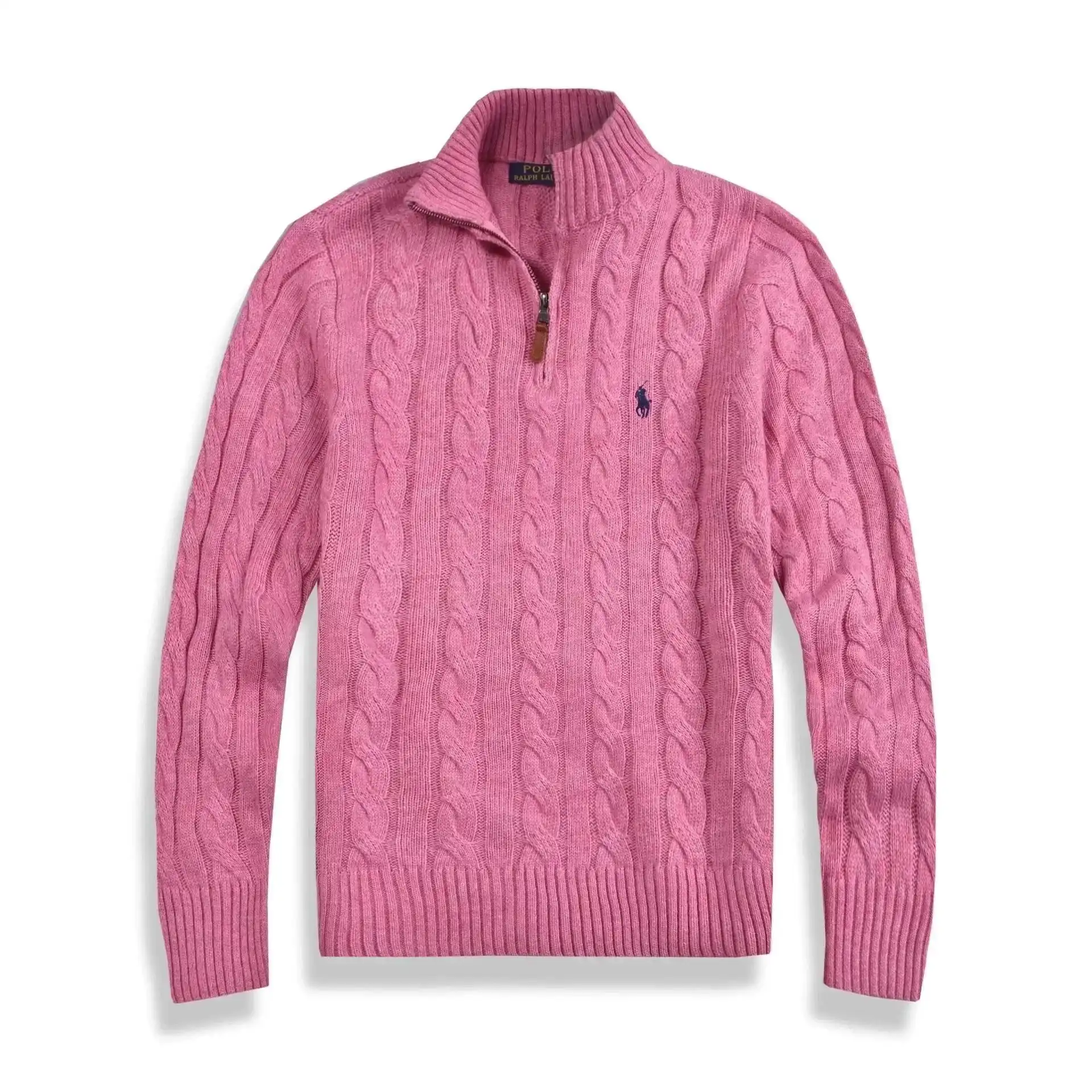 Ralph Lauren Cable Knit Quarter-Zip Sweater [9 styles] — foto 4 de 6