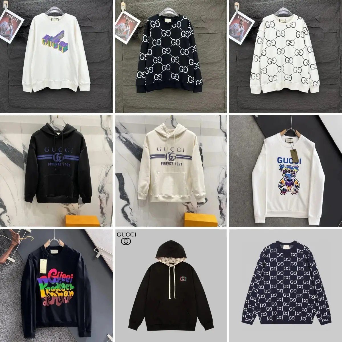 Gucci high quality sweatshirt (24 styles)