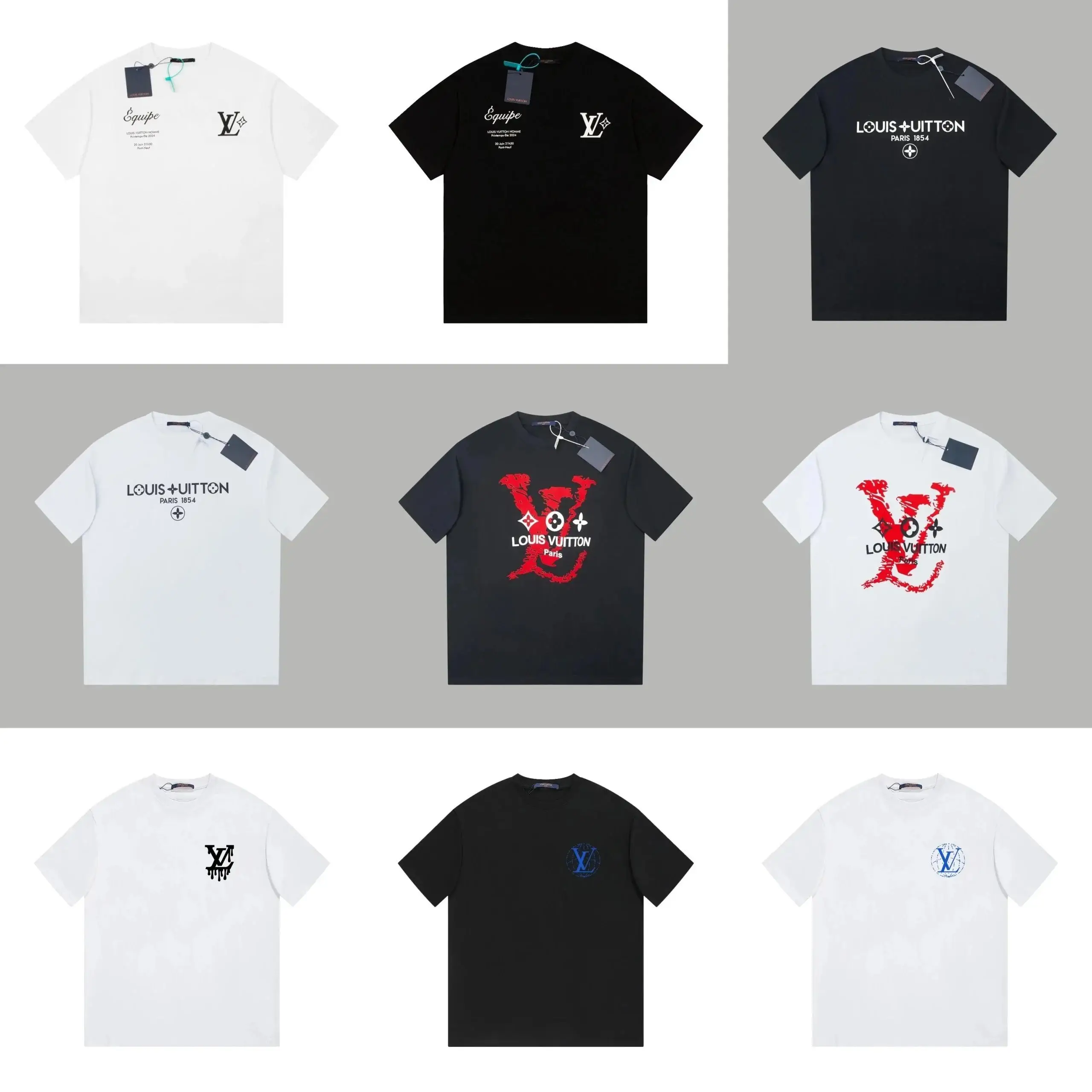 Louis Vuitton LV Logo T-Shirt [20 styles]