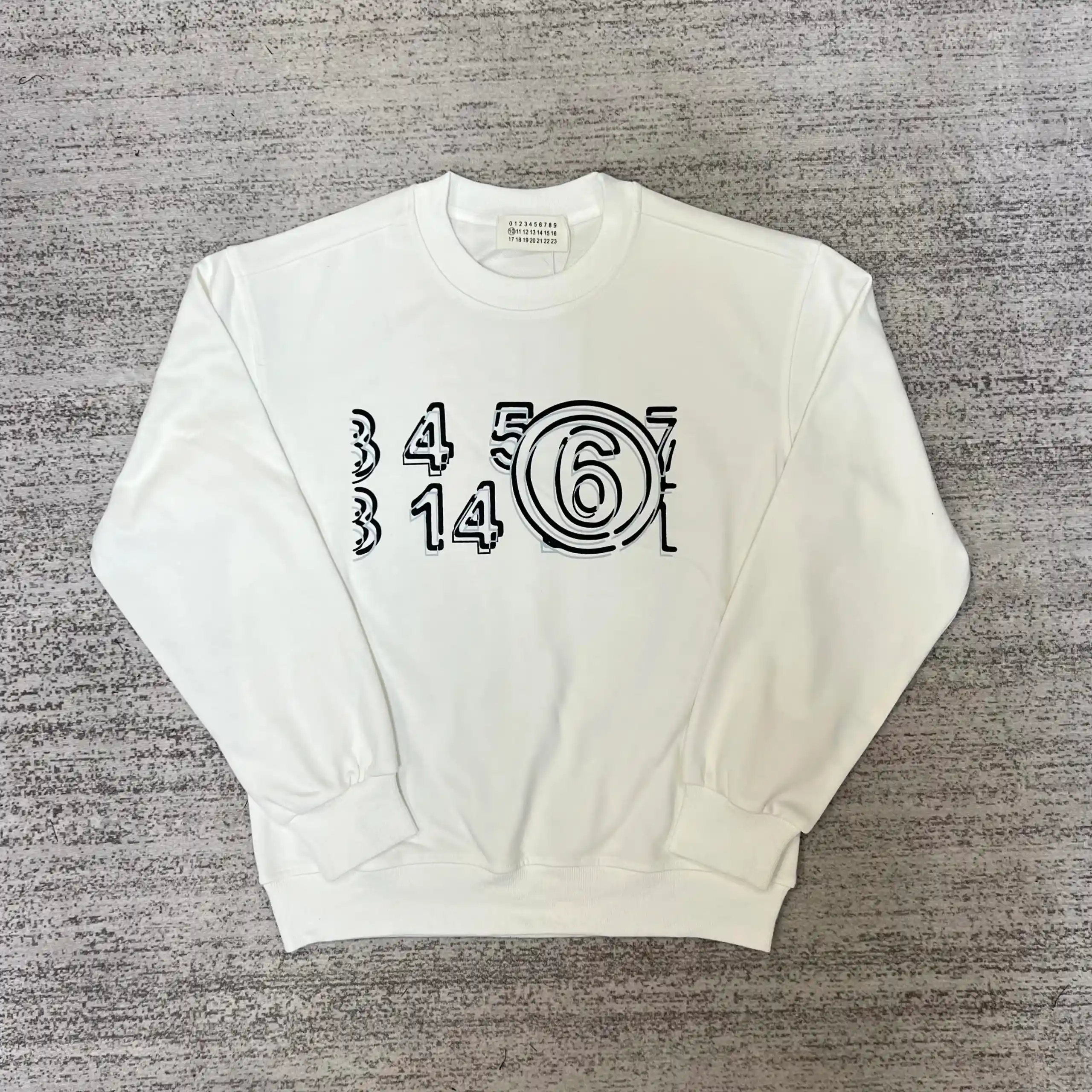 Maison Margiela Number Print Sweatshirt [40 styles] — foto 6 de 6