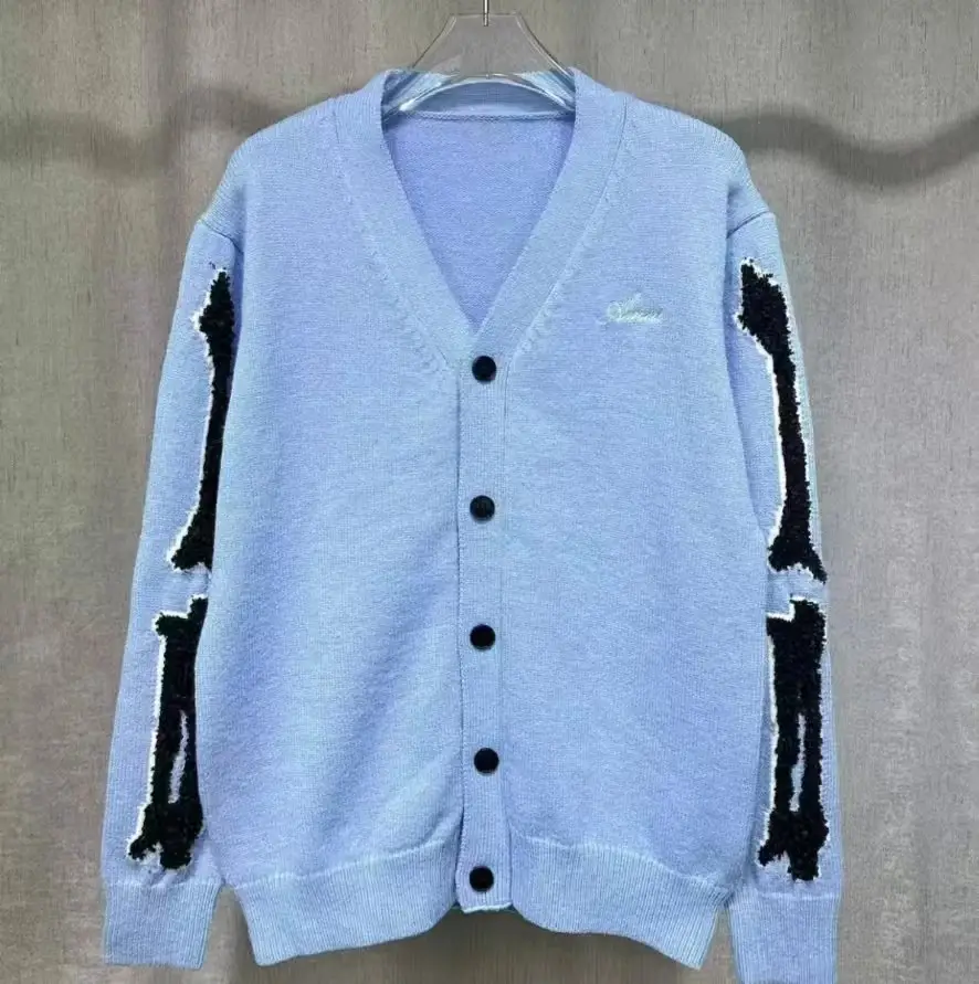 AMIRI Bone Knit Hoodie Sweater — foto 6 de 6