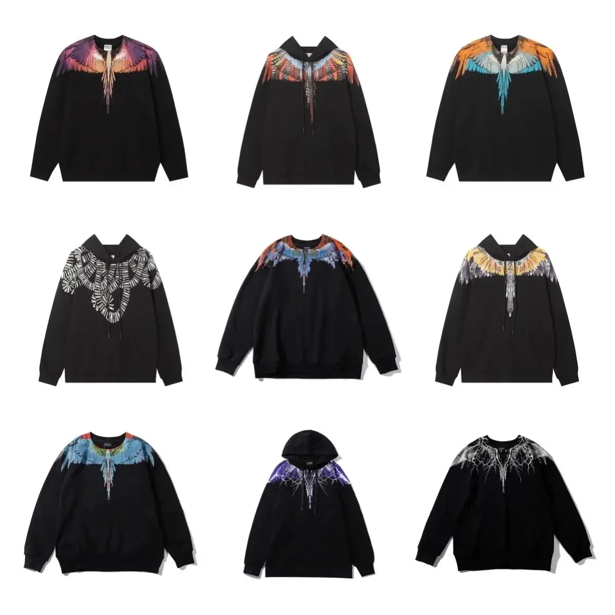 Marcelo Burlon County of Milan Wing Print Hoodies [9 Styles]