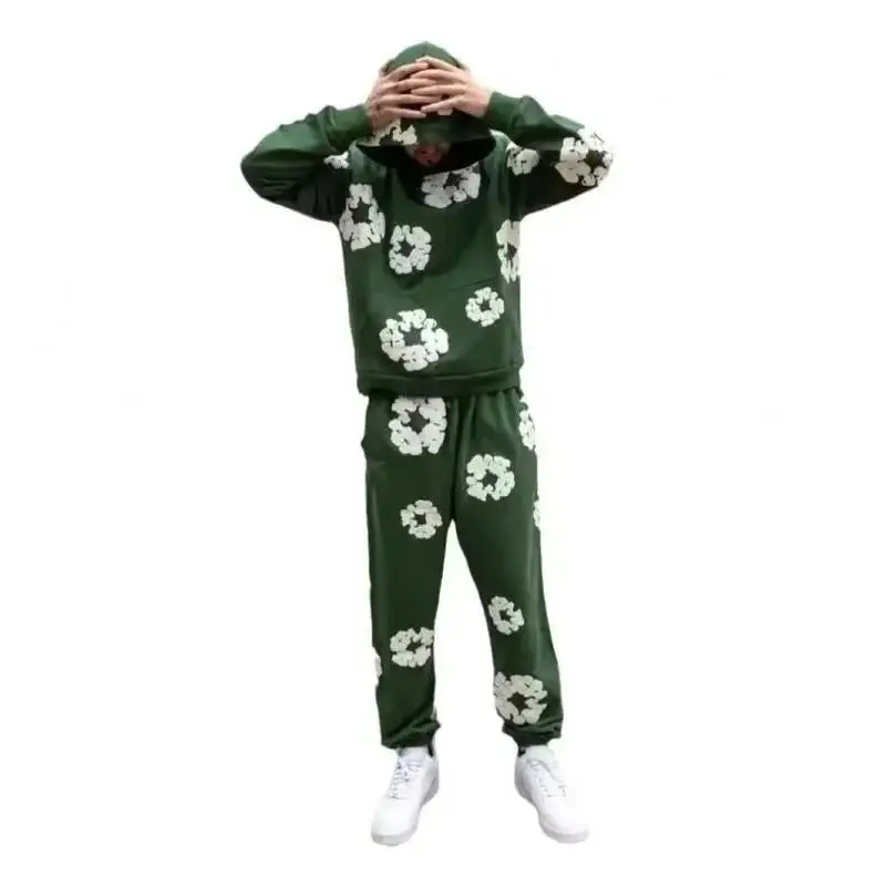 Denim Tears Flower Print Hoodie & Pants Set [25 styles] — foto 2 de 6