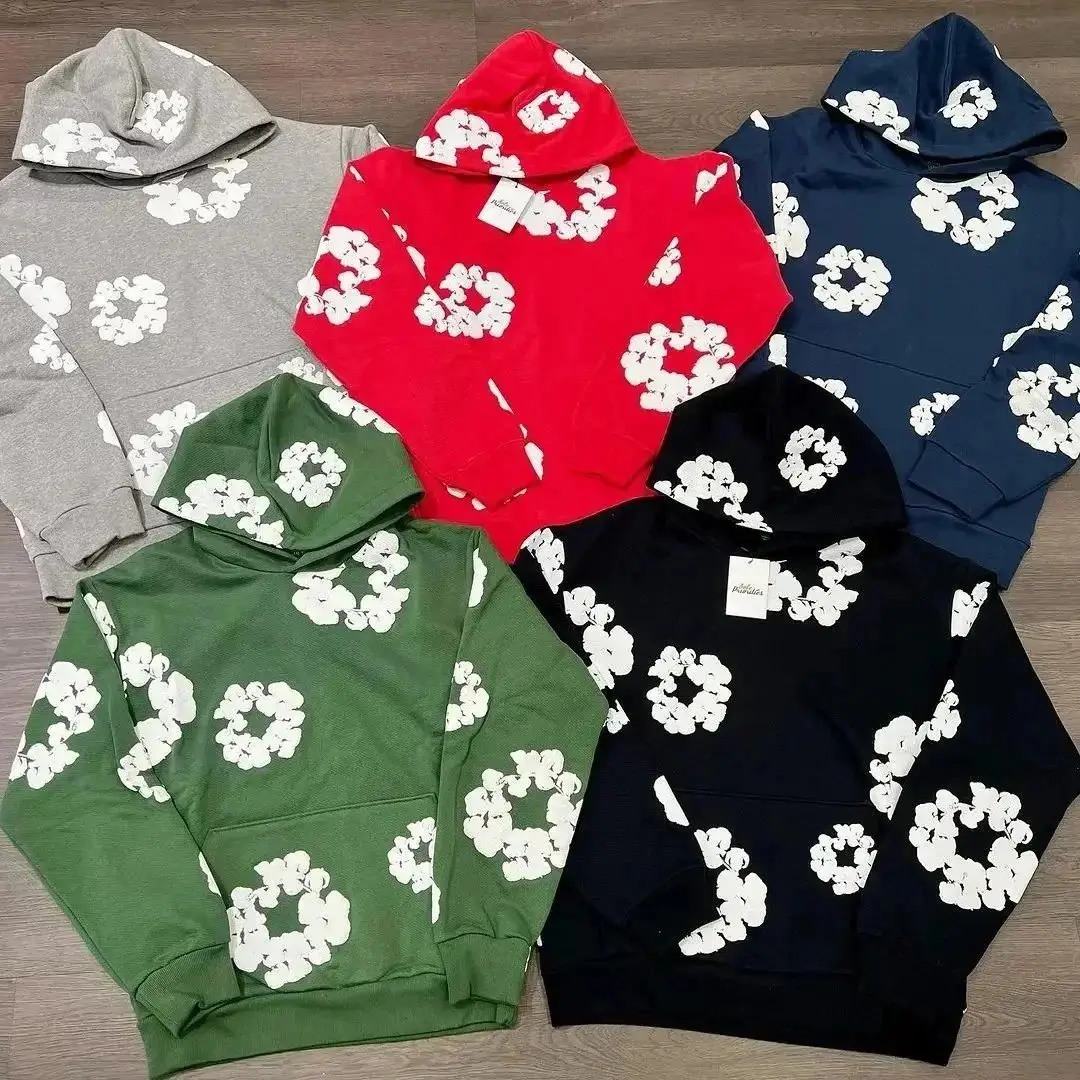 Denim Tears Flower Print Hoodie & Pants Set [25 styles] — foto 3 de 6