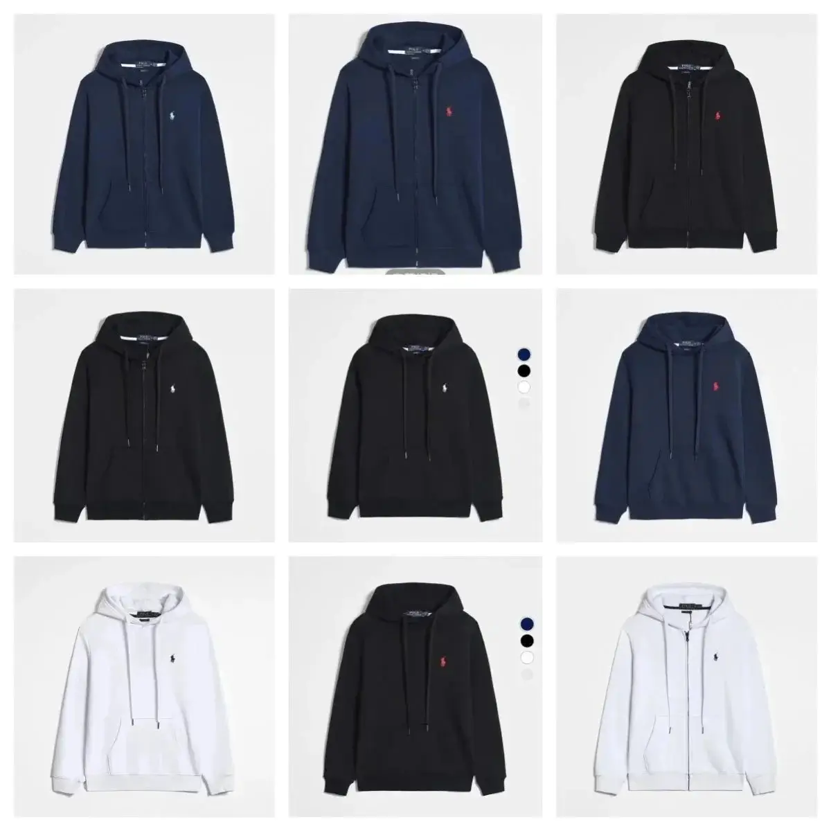 Polo Ralph Lauren Classic Fit Zip-Up Hoodie [12 styles]
