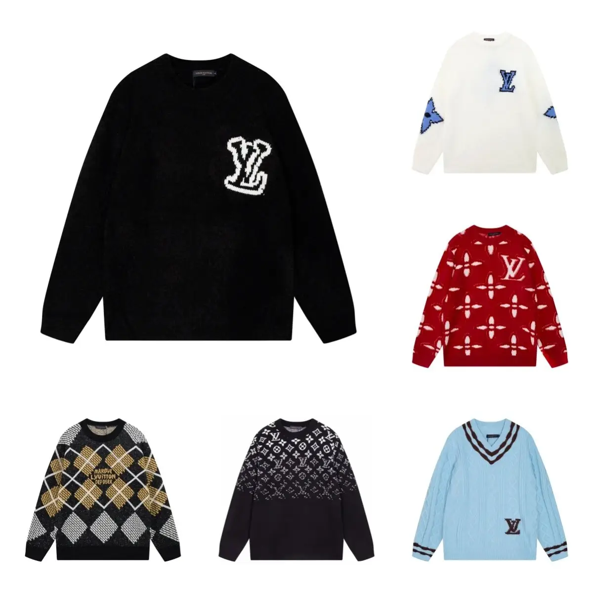 Louis Vuitton Monogram Knit Sweaters [26 styles]