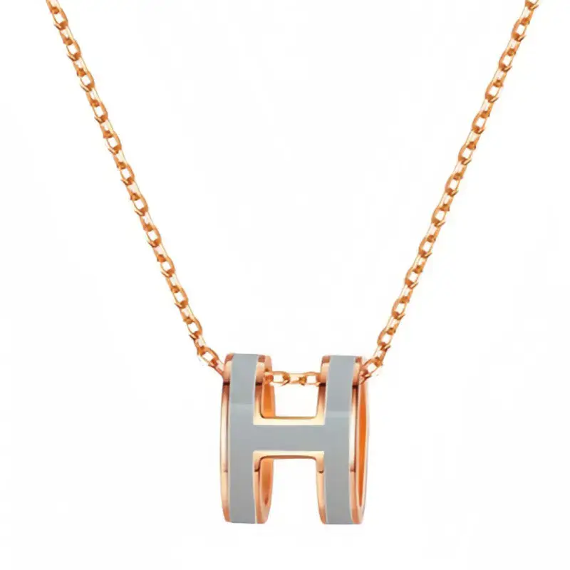 Hermès H Charm Necklace [8 styles] — foto 3 de 6