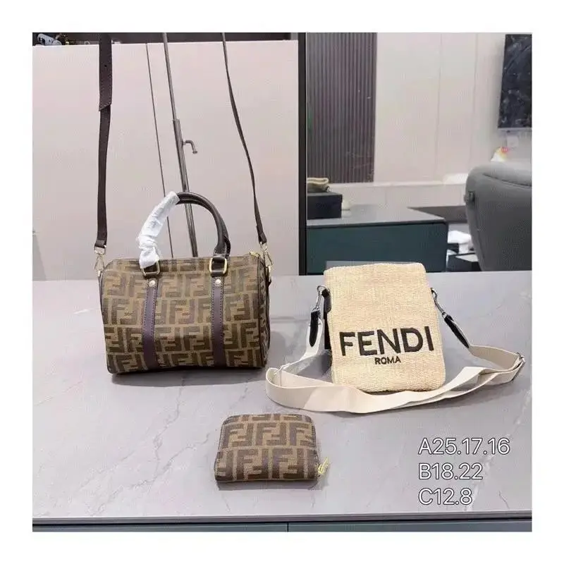 Fendi FF Monogram Bag Set [26 styles]