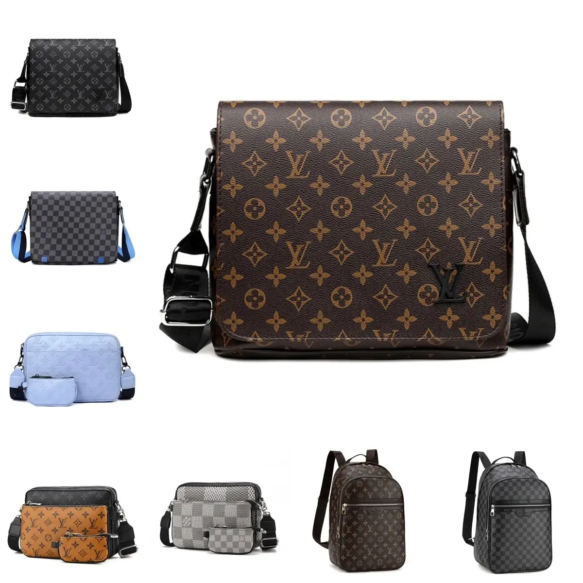 Louis Vuitton Monogram & Damier Canvas Shoulder Bags