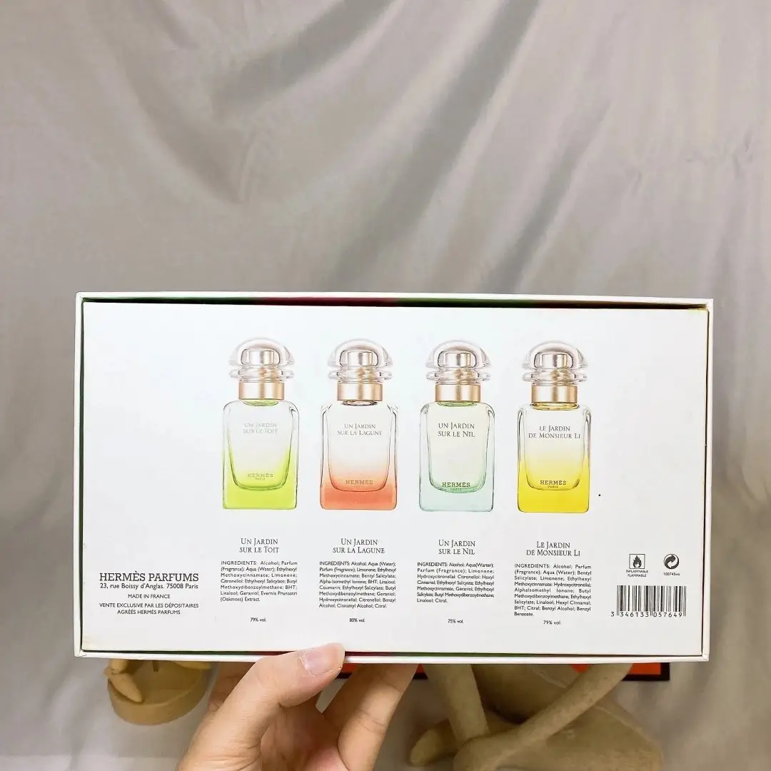 Hermès Un Jardin Collection Eau de Parfum Sample 4-Piece Set — foto 4 de 6