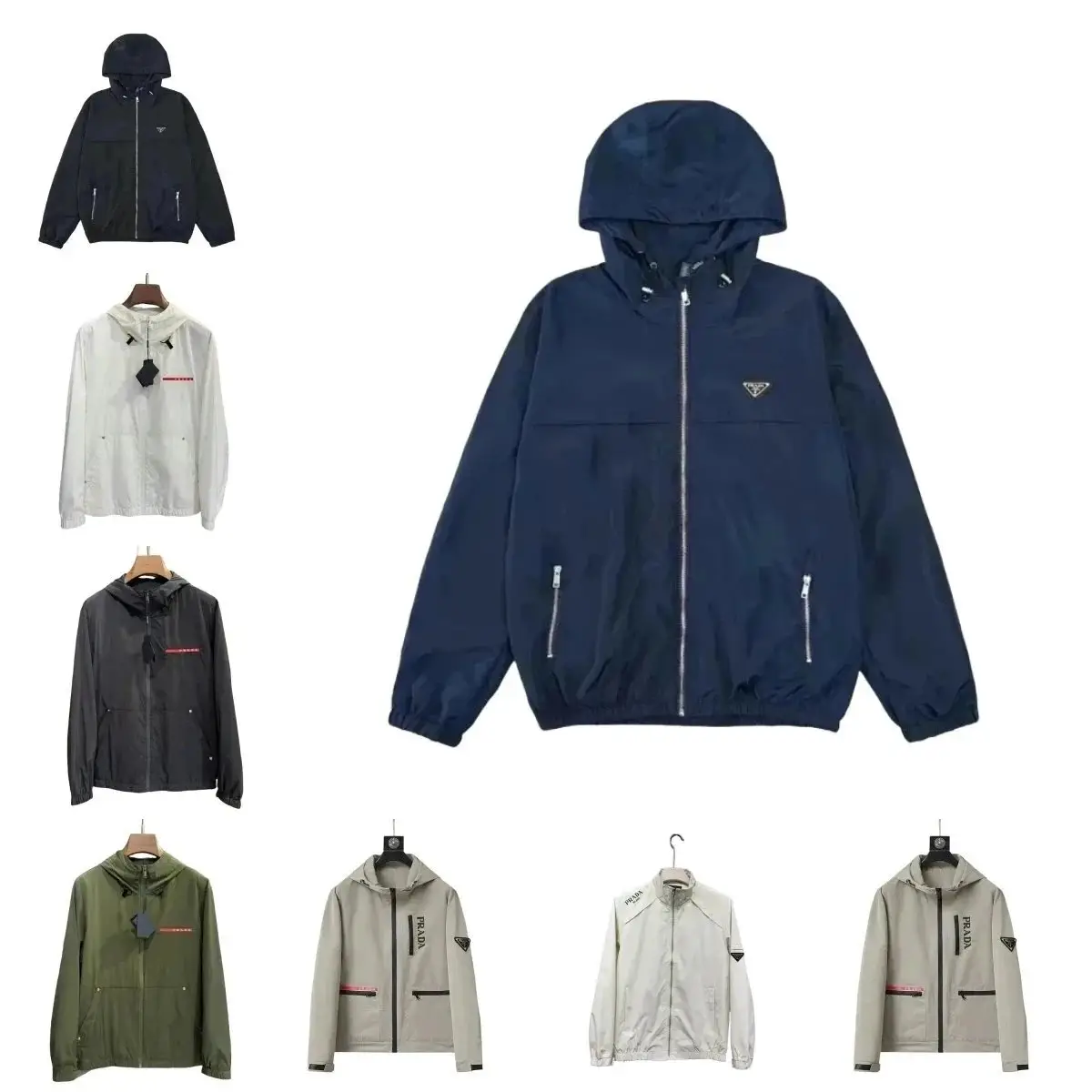 Prada Linea Rossa Hooded Jacket [Multiple Colors Available]