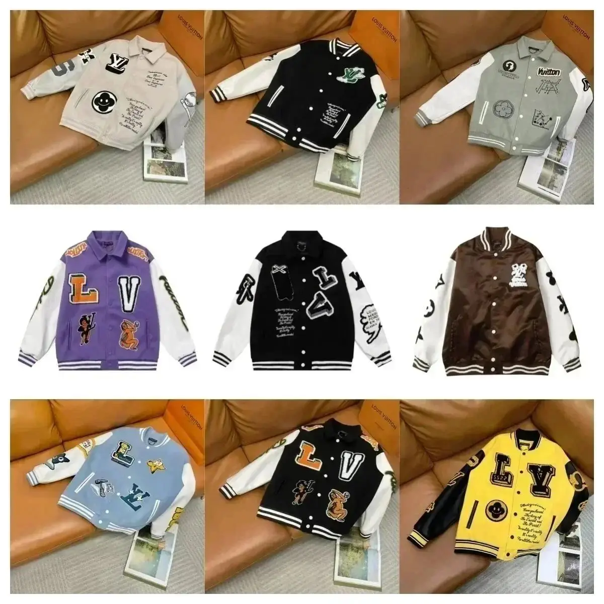 Louis Vuitton Varsity Jacket [39 styles]