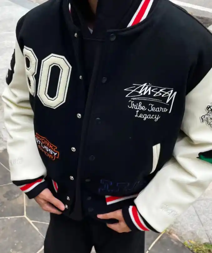 Stussy Tribe Tears Legacy Baseball Jacket [4 styles]