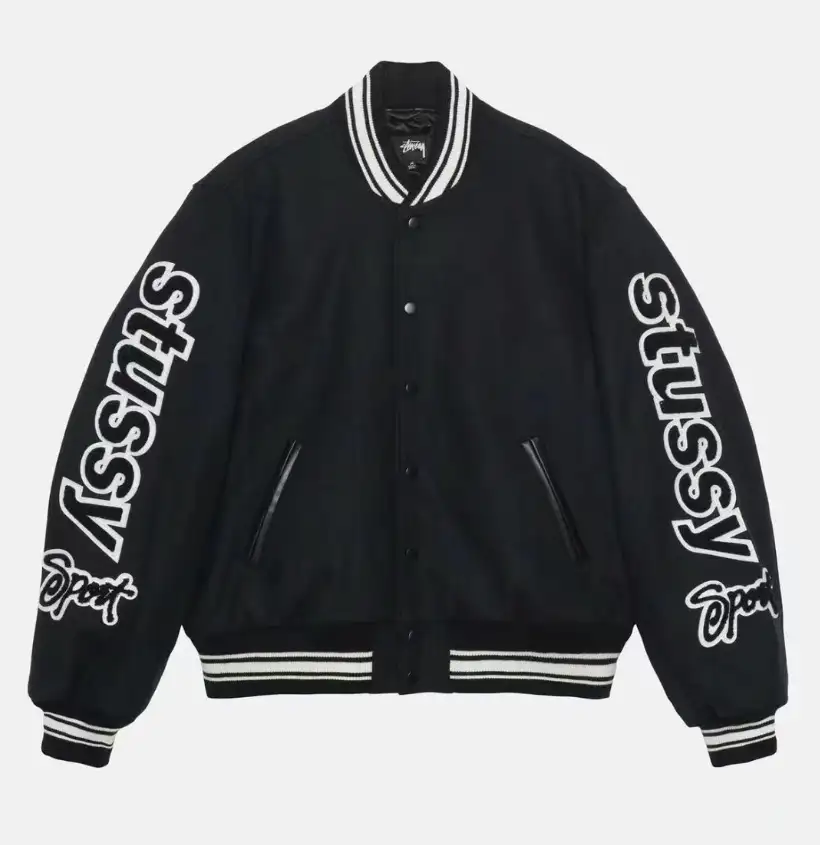 Stussy Tribe Tears Legacy Baseball Jacket [4 styles] — foto 6 de 6