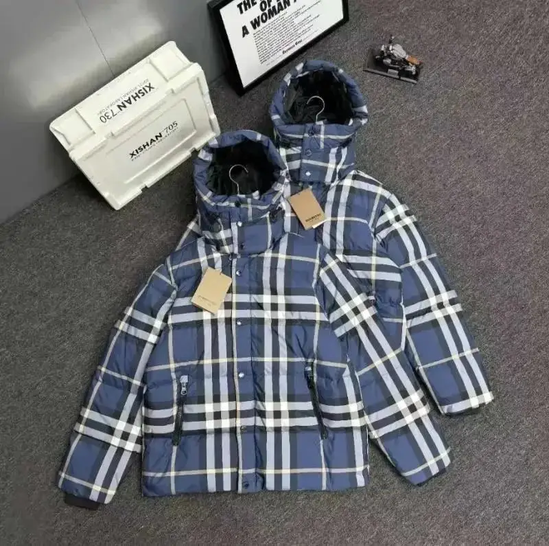 Burberry Check Print Down Jacket [4 styles]