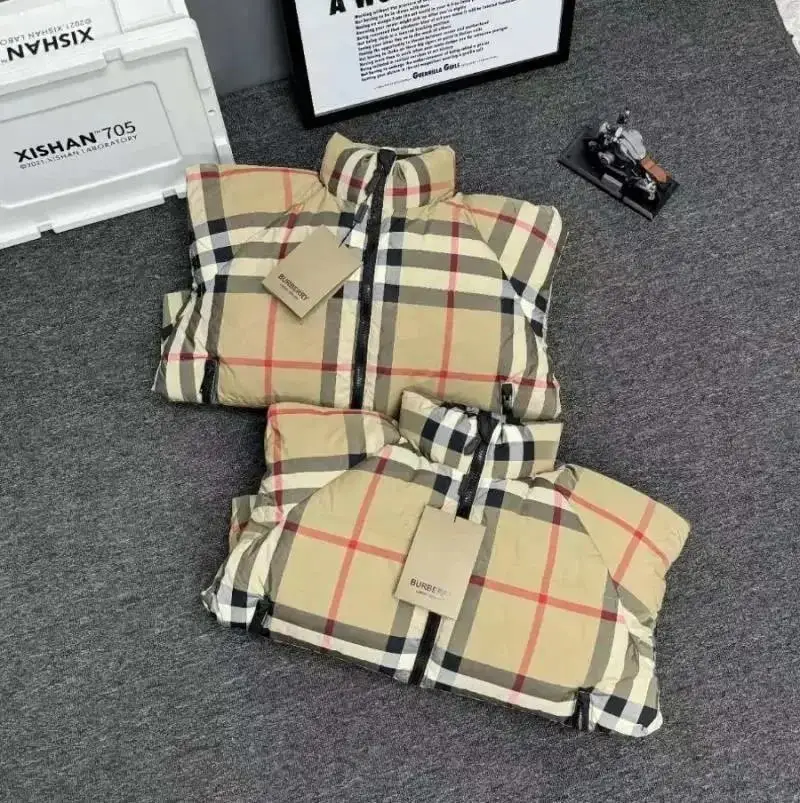Burberry Check Print Down Jacket [4 styles] — foto 4 de 6