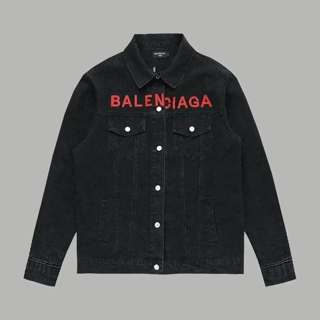 Balenciaga Denim Jacket [Multiple Styles Including Logo] — foto 2 de 6