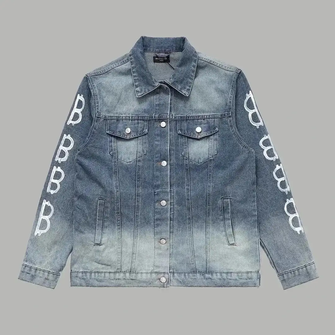 Balenciaga Denim Jacket [Multiple Styles Including Logo] — foto 5 de 6