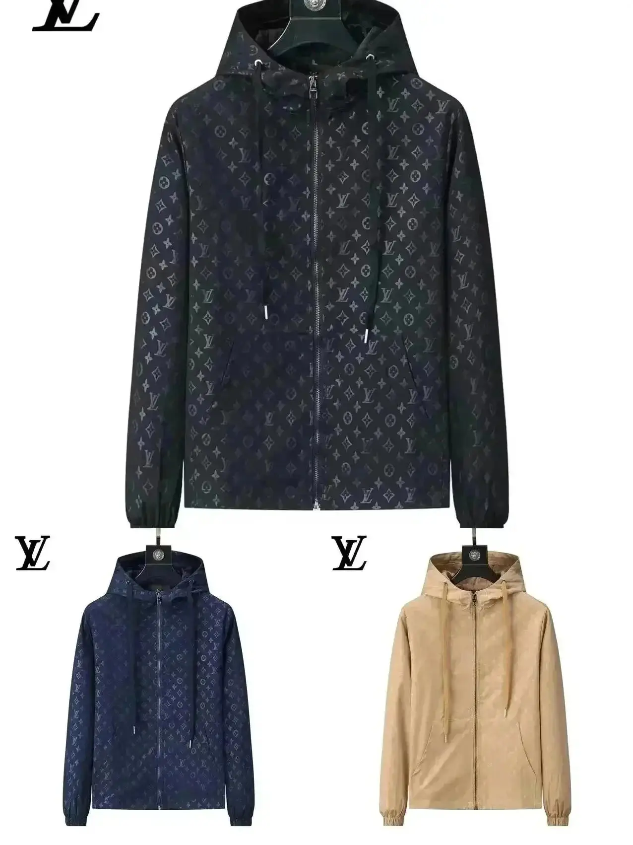 LV Monogram Hooded Jacket [30+ styles]