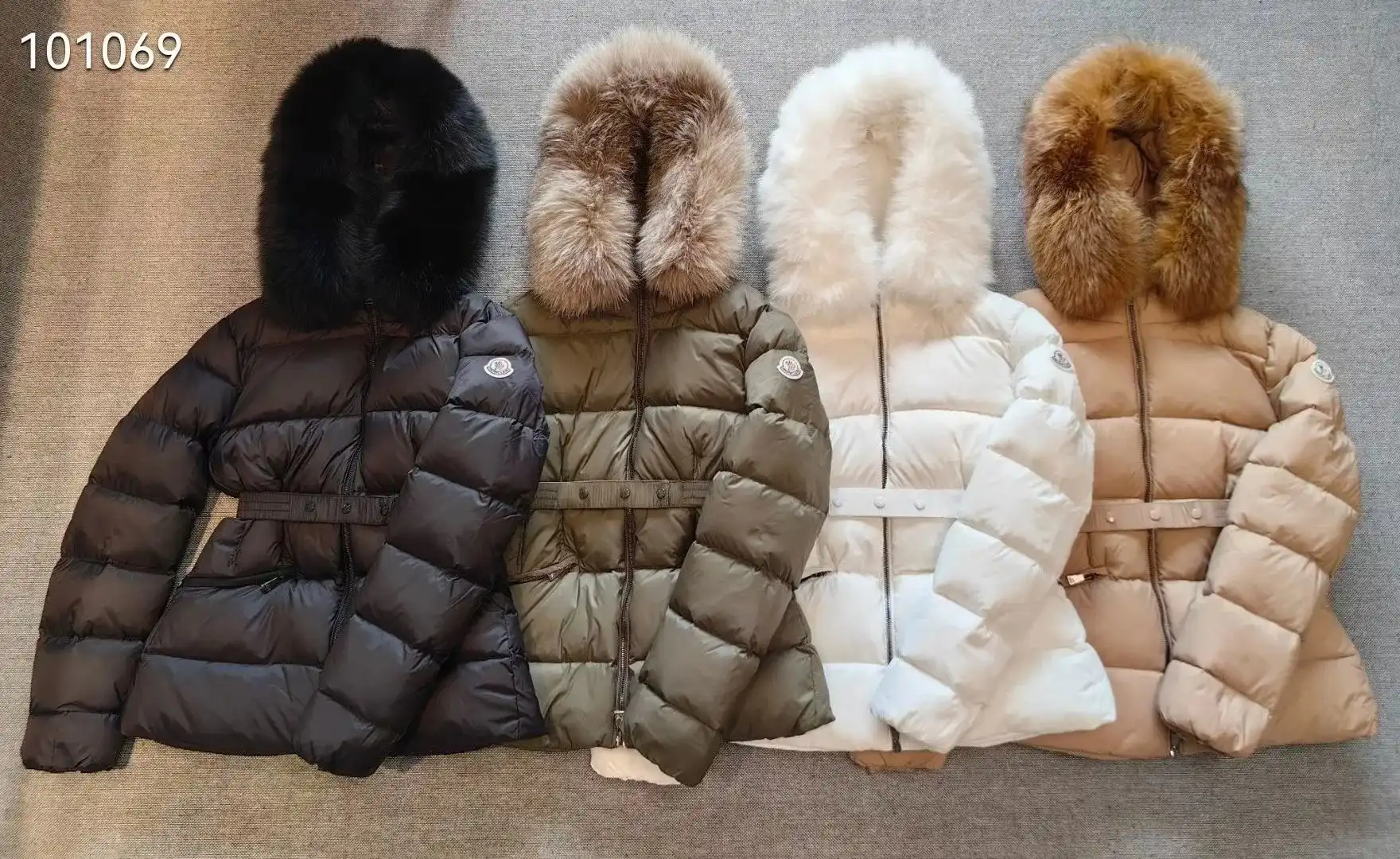 Moncler MAYA Down Jacket with Detachable Fur Hood [4 styles]