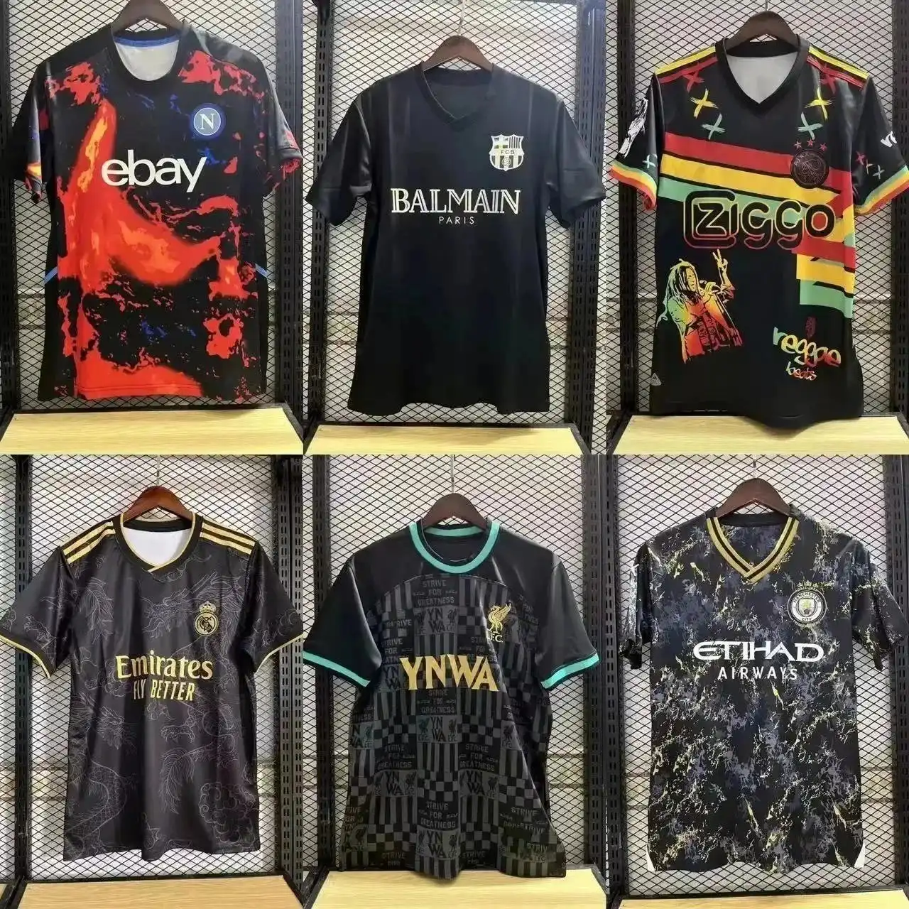 Real Madrid Barcelona Jersey (40 styles)