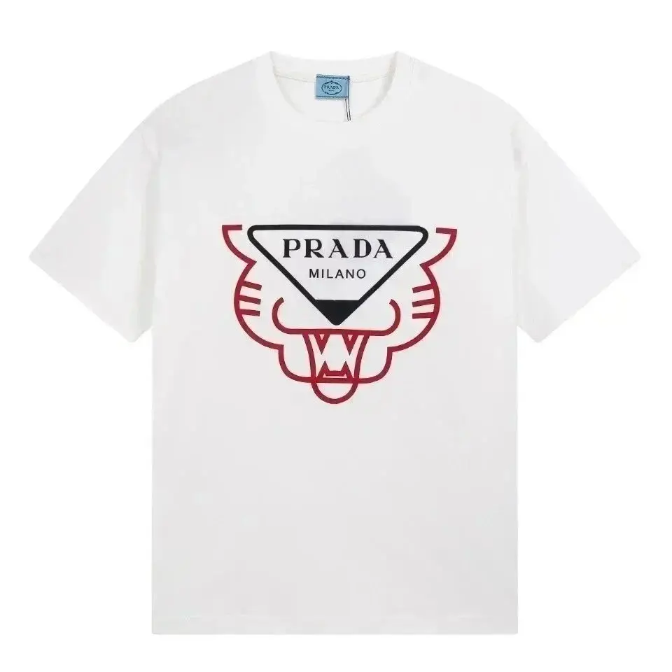 Prada Fendi Triangle Logo T-Shirt [High Quality] — foto 4 de 6