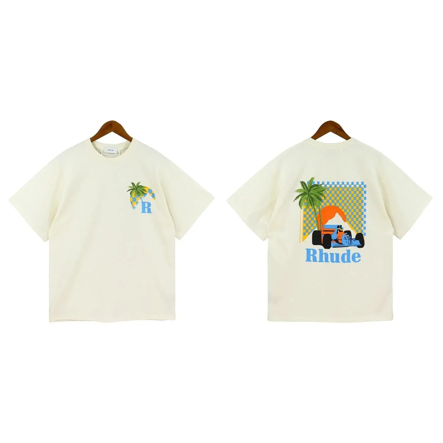 RHUDE T-shirt collection\short sleeve tee — foto 3 de 6