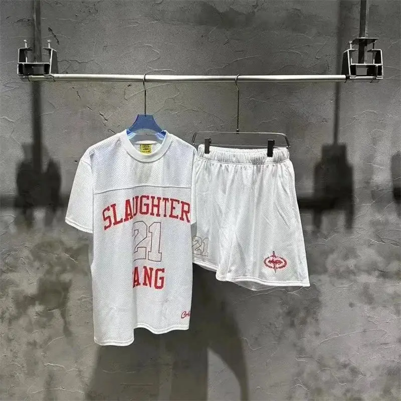 Corteiz Slaughter Gang 21 T-Shirt/Shorts Set — foto 2 de 6