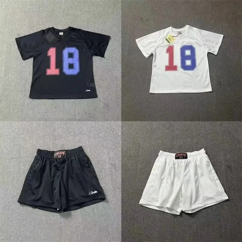 Corteiz Slaughter Gang 21 T-Shirt/Shorts Set — foto 3 de 6