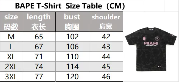 BAPE t-shirt tee [40 styles] — foto 2 de 6