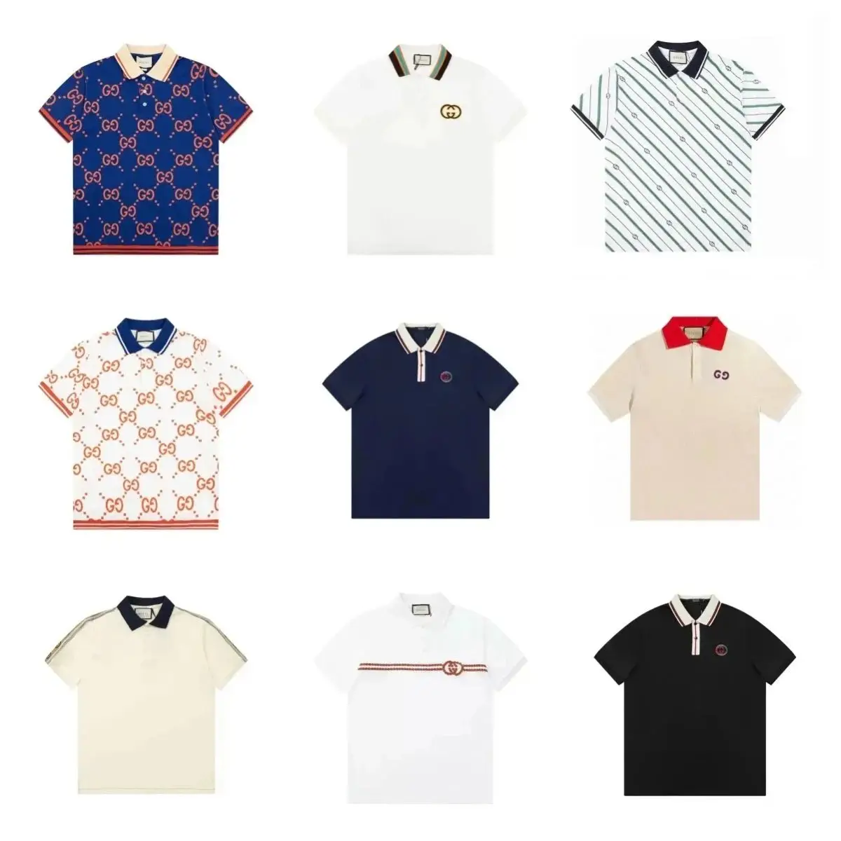 Gucci Men's Black T-Shirt with Logo Print - Luxury Fashion Apparel