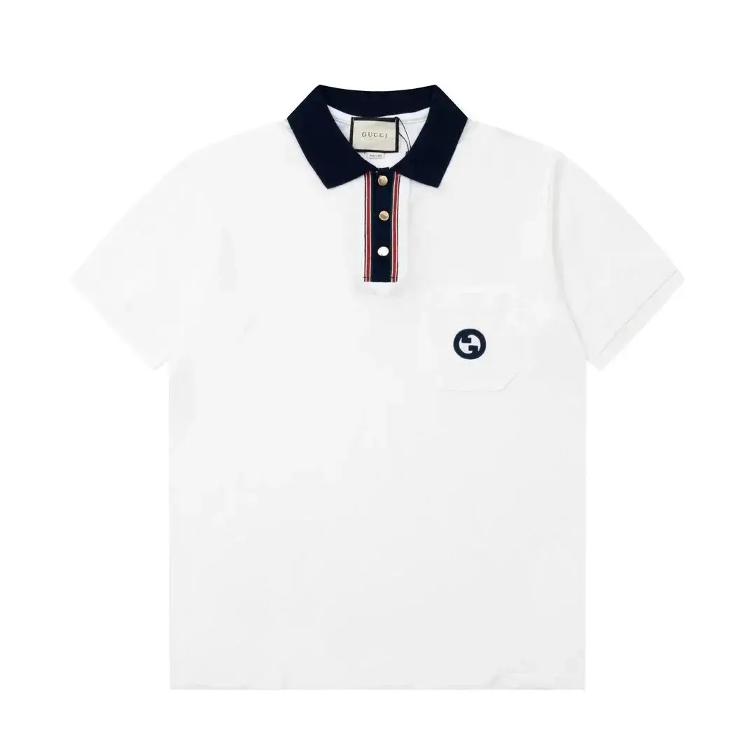 Gucci 3D Logo and Striped Collar T-Shirts [1 styles] — foto 3 de 6