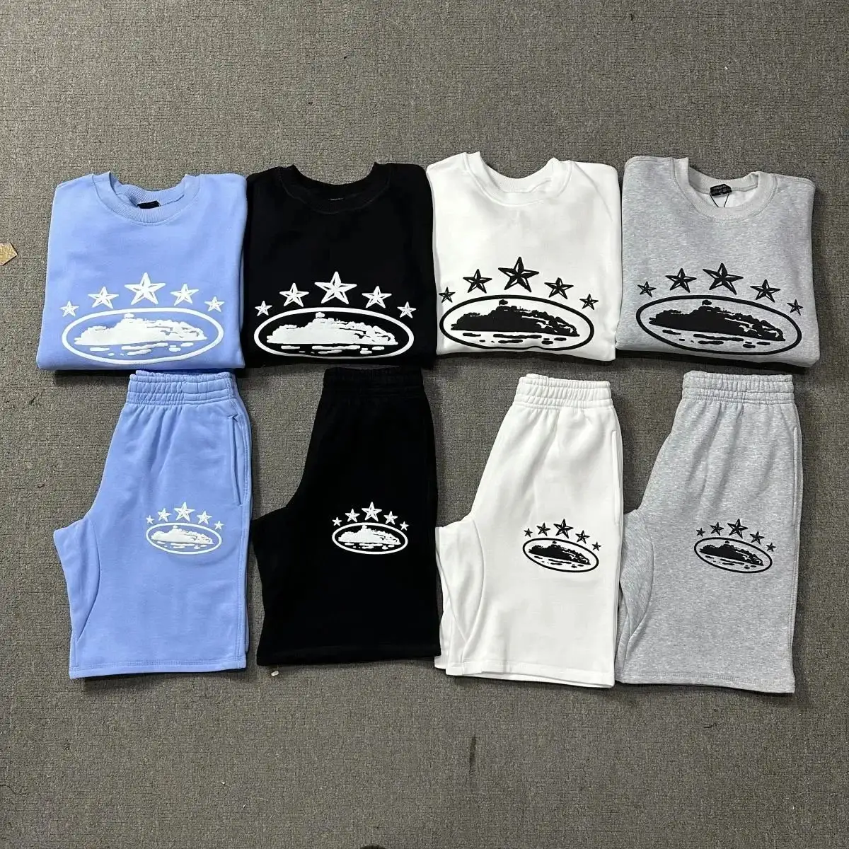 Corteiz CRT7 Hoodie/Shorts Set [36 styles] — foto 2 de 6